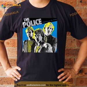 On The Moon The Police Band Shirt