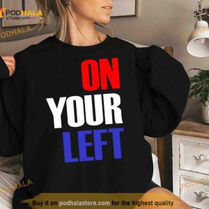 On Your Left Captain America Shirt 2