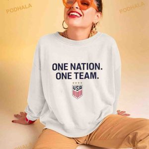 One Nation One Team Usa Soccer Logo Shirt 2