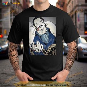 One Piece Crocodile Funny Anime Shirt 1