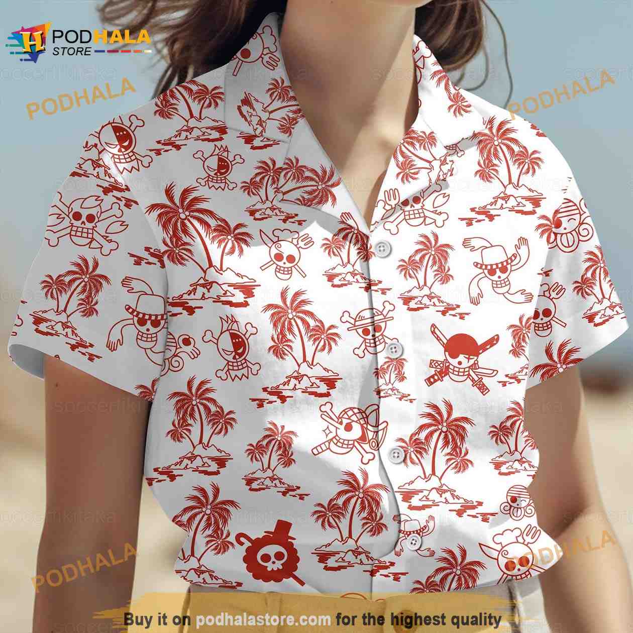 Button Up Hawaiian Shirts Anime Collection - AnimeBape