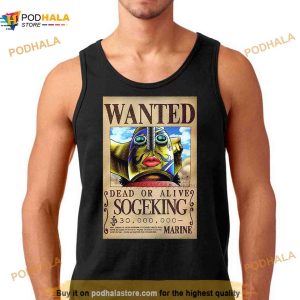One Piece Sogeking Wanted Post Shirt