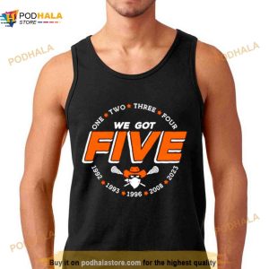 One two three four Buffalo we got five Shirt