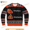 Onlyfans-onlyhands Christmas Ugly Sweater, Funny Xmas Gifts
