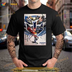 Optimus Prime And Autobot Transformers Rise Of The Beasts China Style Shirt 2