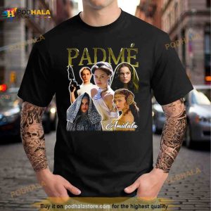 Padme Amidala 90s Vintage Photo Shirt 2