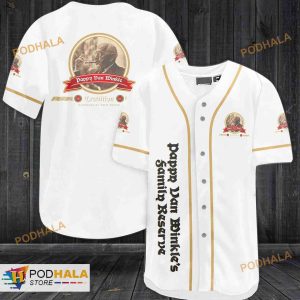 Pappy Van Winkle's Family Reserve Unisex 3D Baseball Jersey