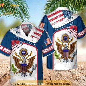 Patriotic Happy 4th Of July Independences Day Best Funny Hawaiian Shirt, Gift For Father Day