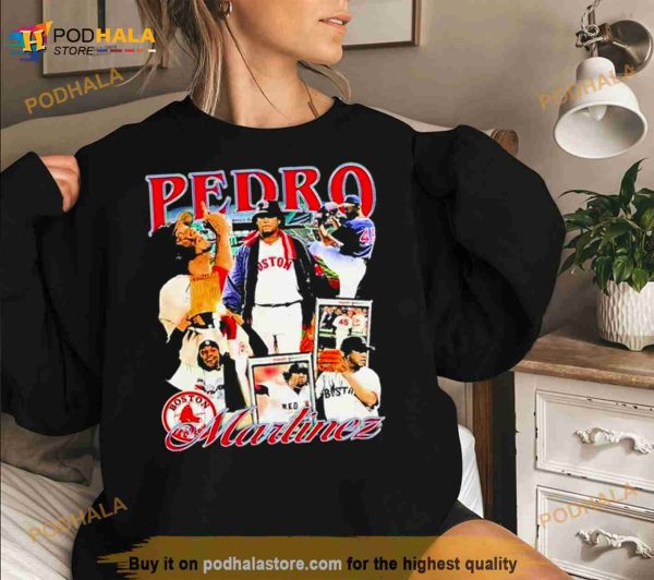Pedro Martinez Boston Red Sox Baseball Retro Shirt