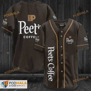 Peet's Coffee 3D Baseball Jersey