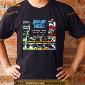 Periodic Table Of Dinosaurs Shirt