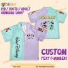 Personalize Name Mikey Disney Orange Couple, Mikey Hawaiian Shirt