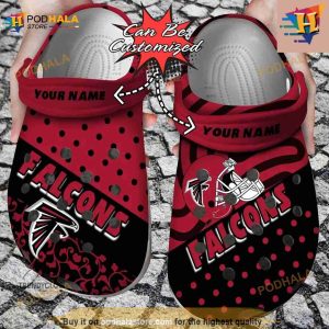 Personalized Arizona Cardinals Polka Dots Colors Crocs Clog Shoes 2