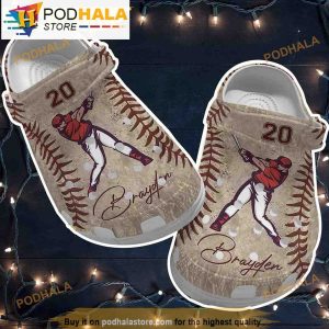 Personalized Baseball Gifts 3D Crocs Shoes Clogs