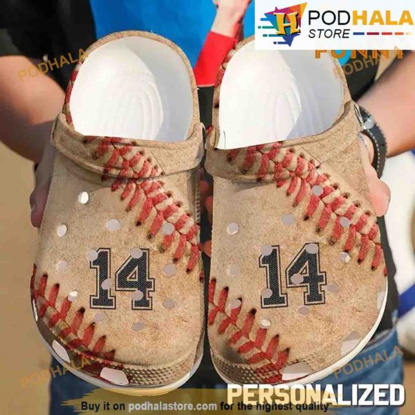 Personalized Baseball Love 3D Crocs Croband