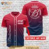 Personalized Budweiser 3D Baseball Jersey Shirt