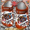 Personalized Chicago Bears Mascot Ripped Flag Crocs Clog Shoes