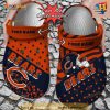 Personalized Chicago Bears Polka Dots Colors Crocs Clog Shoes