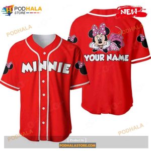 Personalized Boston Red Sox Mickey Mouse Disney Unisex 3D Baseball Jersey -  Bring Your Ideas, Thoughts And Imaginations Into Reality Today