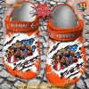 Personalized Cincinnati Bengals Mascot Ripped Flag Crocs Clog Shoes