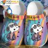 Personalized Cool Snoopy Wearing Glasses 3D Crocs Clog Shoes