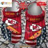 Personalized Crocs US Flag Kc Chiefs New Crocs Clog Shoes