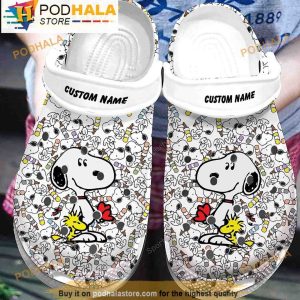 Personalized Cute Snoopy Pattern 3D Crocs Shoes