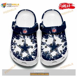 Personalized Dallas Cowboys Special Design For Fans Crocs Clog Shoes