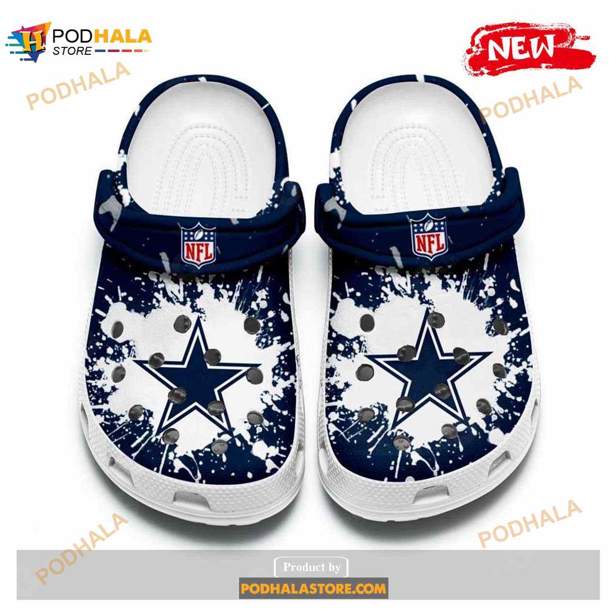 Personalized New England Patriots NFL Football Crocs Clogs