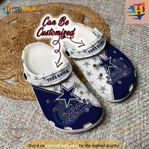 Personalized Dallas Cowboys Team Pattern Crocs Clog Shoes 2