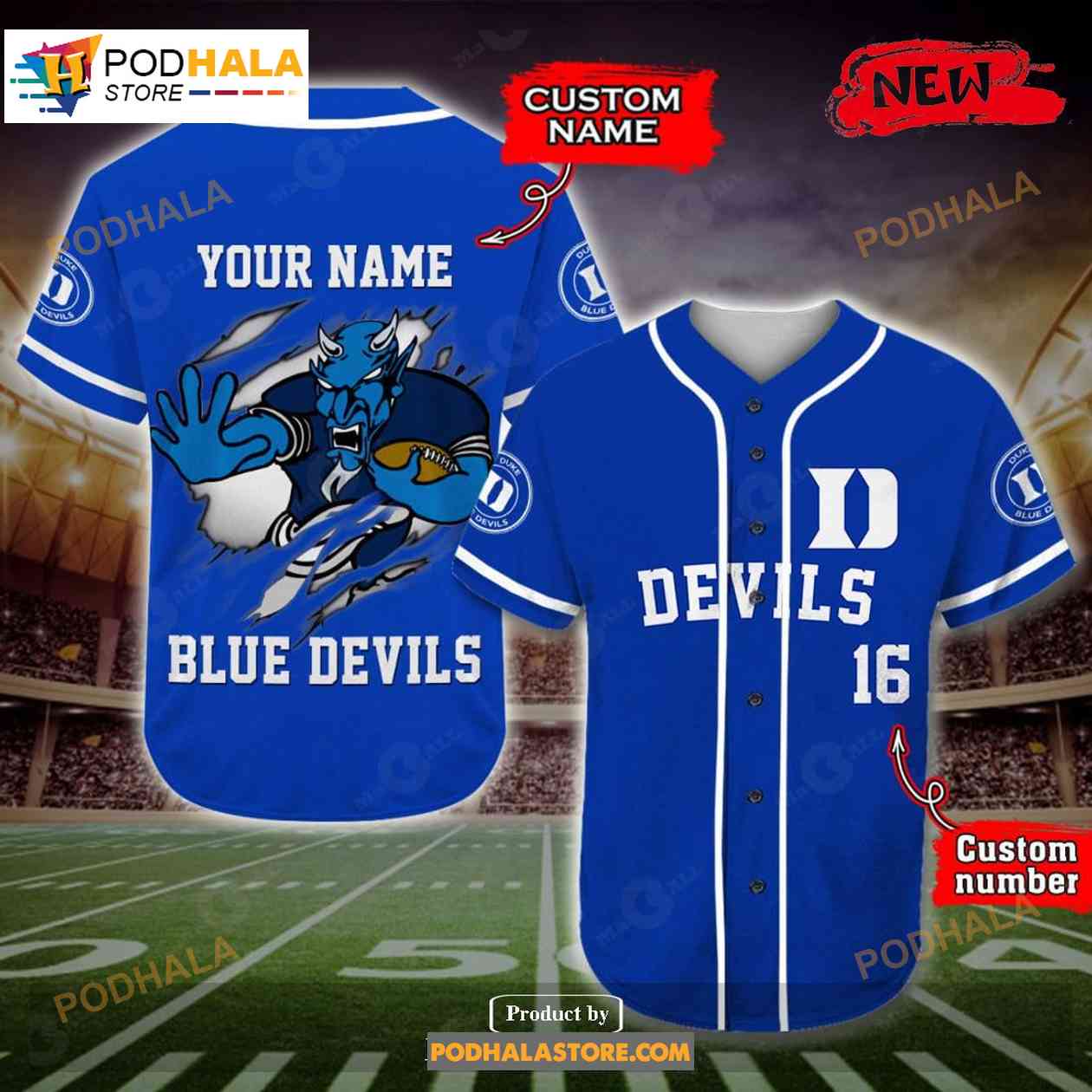 Custom Baseball Jersey Personalized Name And Number Printed Sports
