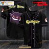 Personalized Gengar Black Baseball Jersey