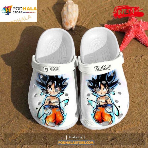 Personalized Goku Art Rubber Crocs Crocband Clogs Comfy Footwear