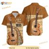 Personalized Guitar Years Of Being Awesome Hawaiian Shirt, Guitar Strap Shirt