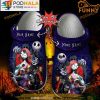 Personalized Jack And Sally In Love Halloween 3D Crocs