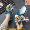 Personalized Jacksonville Jaguars Football Ripped Claw Crocs Clog Shoes