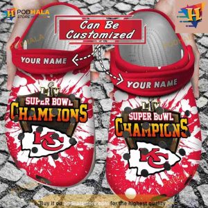 Personalized Kansas City Chiefs Super Bowl Lii Clogs Shoes
