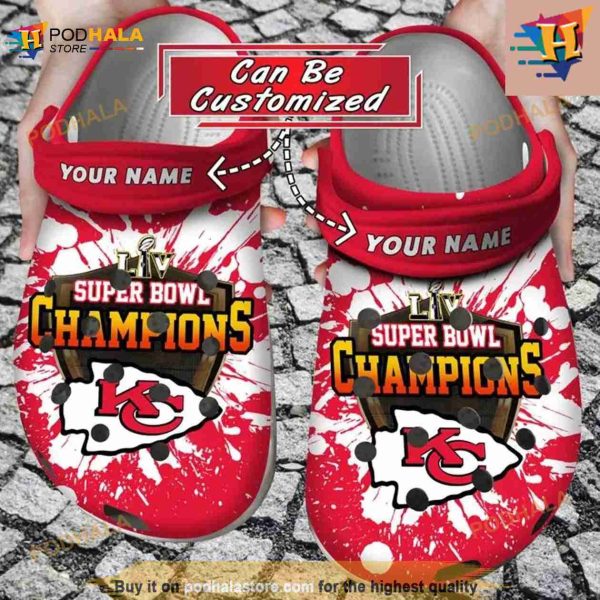 Personalized Kansas City Chiefs Super Bowl Lii Clogs Shoes