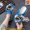 Personalized Los Angeles Chargers Football Ripped Claw Crocs Clog Shoes