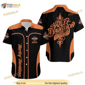 Personalized Motorcycles Harley Davidson Button Shirt , H Davidson Shirt