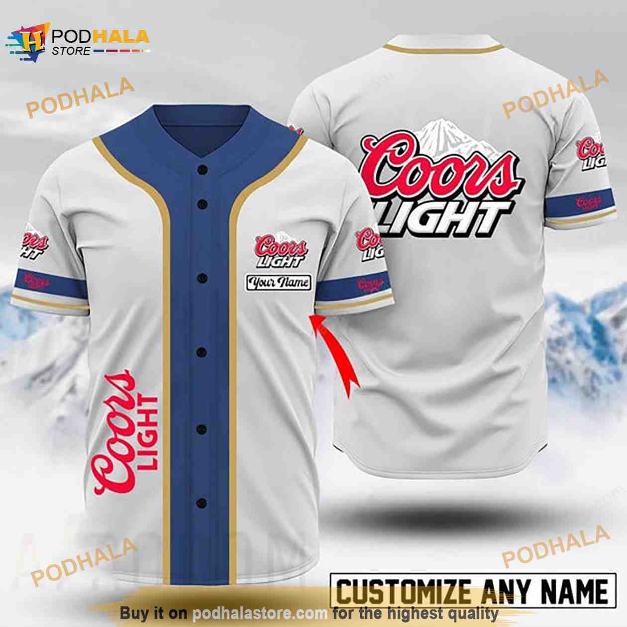 Multicolor Polyester Custom Design Team Jerseys For Cricket - Blue