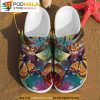 Personalized Name Abstract Butterfly 3D Crocs