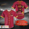 Personalized Name Arizona Cardinals Unique Gifts NFL 3D Baseball Jersey Shirt