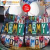 Personalized Name Army Mom Veteran 3D Crocs