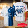 Personalized Name Basic Michelob Ultra 3D Baseball Jersey