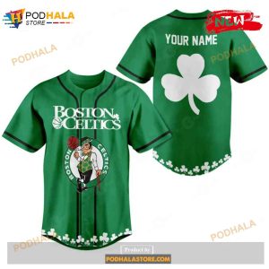 Personalized Name Boston Celtics For Sports Fans Green Jersey 2