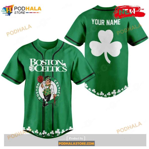 Personalized Name Boston Celtics For Sports Fans Green Jersey