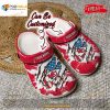 Personalized Name Chiefs Crocs Kc Chiefs Football Ripped American Flag Clog Shoes
