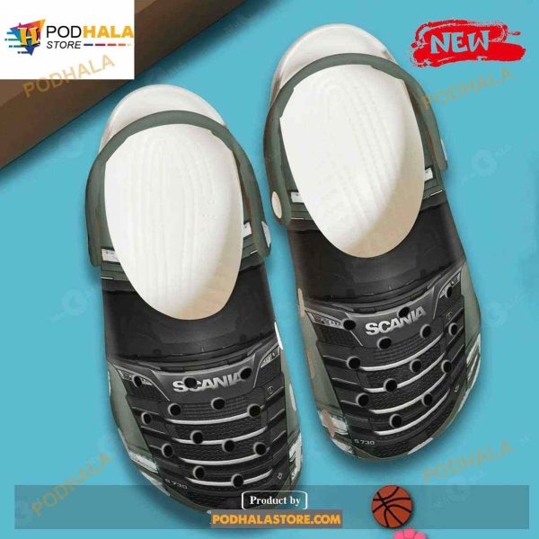 Personalized Name Cool Truck Crocs Classic Clog Shoes