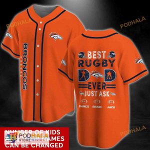 Personalized Name Chicago Bears NFL Number 3D Baseball Jersey